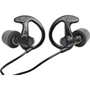 SUREFIRE COMPLY FOAM TIPS FULL BLOCK EARPLUGS MED 1 PAIR BLACK