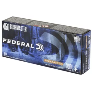 FEDERAL 450 BUSHMASTER 300GR POWER-SHOK SP 20RD/BX 10BX/CS
