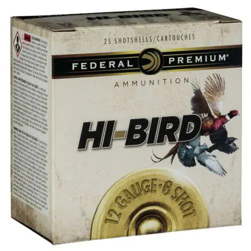 FEDERAL 12GA 2 3/4" 3 1/4DE 1 1/8OZ 8 1,255 FPS 25 RD/BX 10 BX/CS
