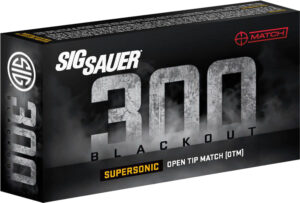 SIG 300BLK 125GR SUP OTM 20RD