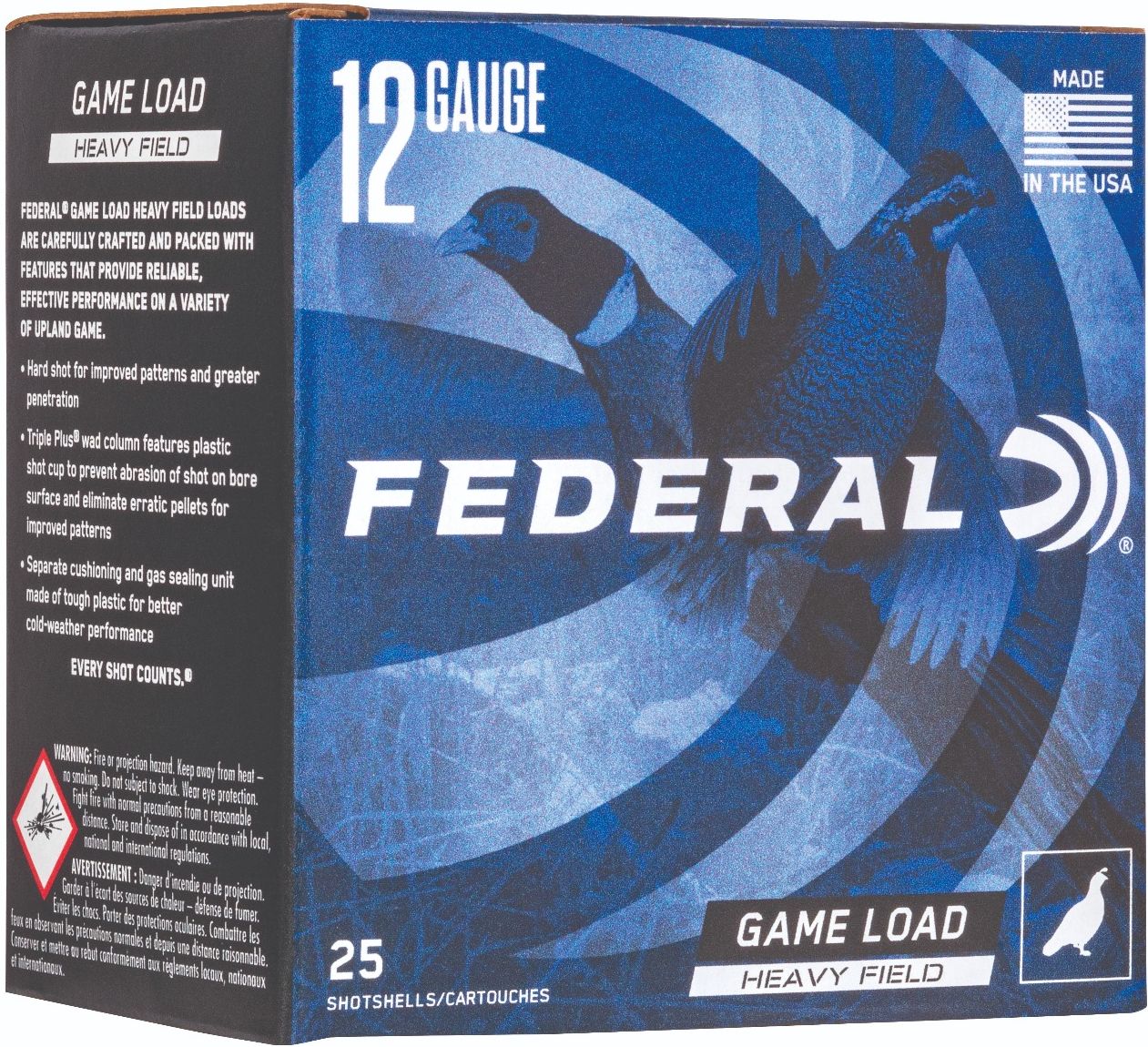 FDR 12G HVY 2.75-1.25-6 25RD