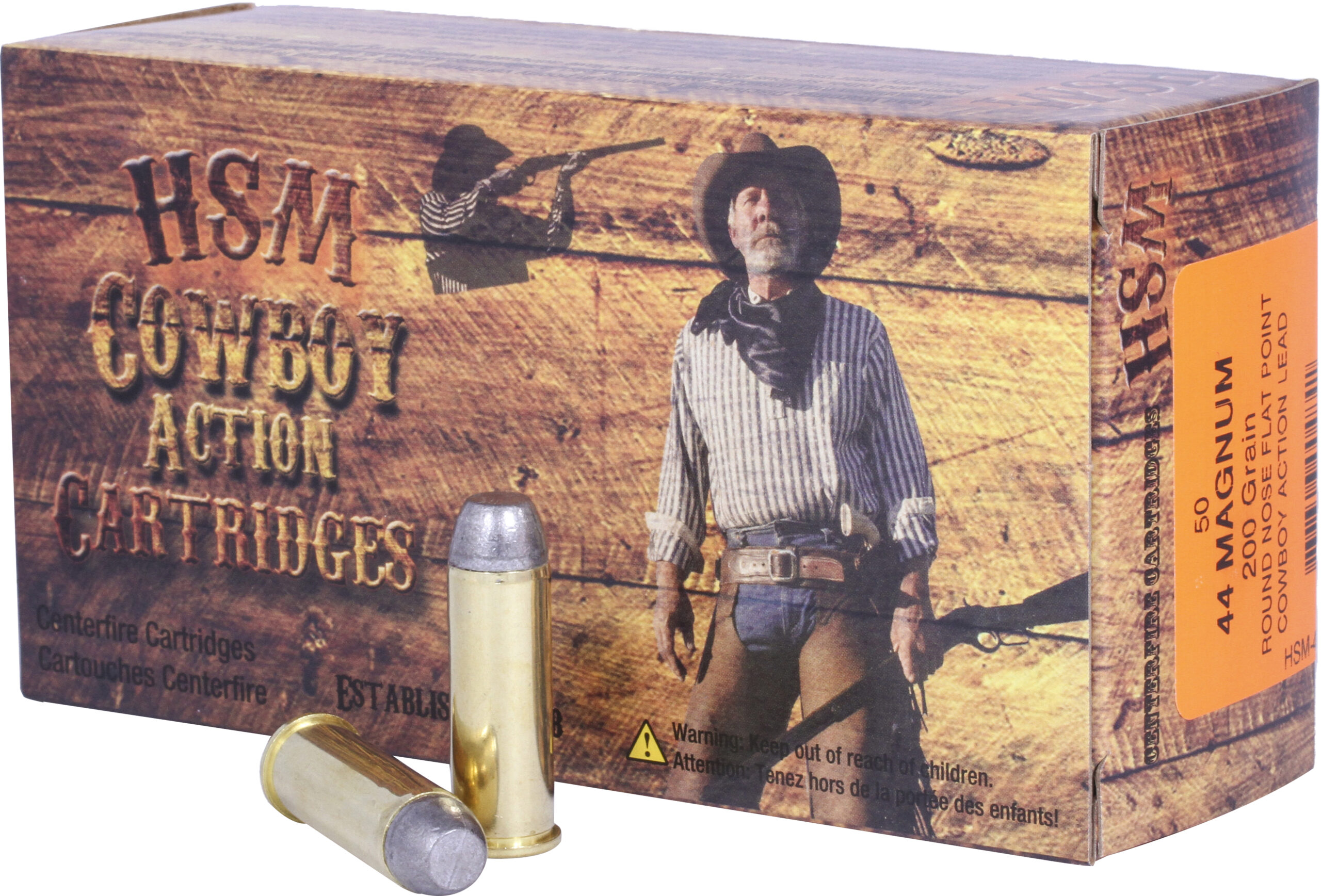 HSM 44M 200GR CWBY RNFPH 50RD
