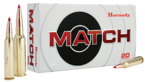 HORNADY MATCH 6.5 CREEDMOOR 147GR ELD 20RD BX 200RD CASE