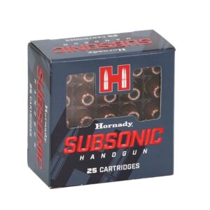 HORNADY AMMO 9MM LUGER 147 GR XTP® SUBSONIC 25RD/BX 10BX/CS