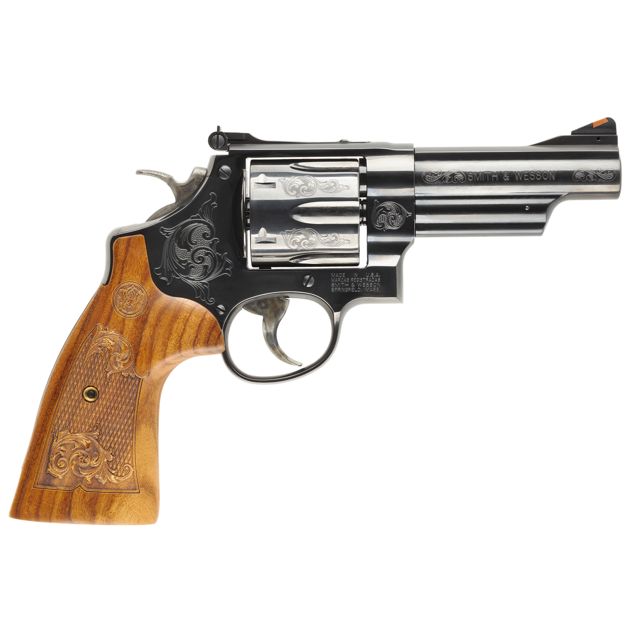 SMITH & WESSON CLASSIC 29 ENGRAVED BLK 44MAG 4" 6RD DA/SA