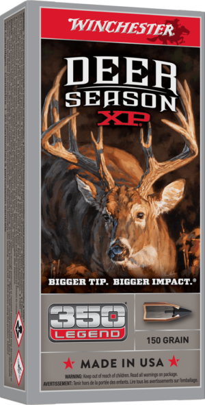 WINCHESTER DEER SEASON XP 350LGND 150G 20RD BX 200RD CASE