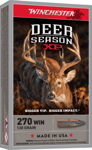 WINCHESTER DEER SEASON 270WIN 130GR 20RD BX 200RD CASE