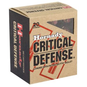 HORNADY CRITICAL DEFENSE 44SPCL 165GR FTX 20RD BX 200RD CASE