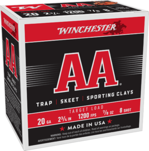 WINCHESTER AA SKEET LD 20GA 23/4 #8
