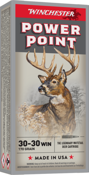 WINCHESTER SUPER X POWER POINT 30-30WIN 170GR 20RD BX 200RD CASE