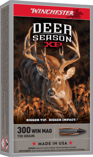 WINCHESTER DEER SESAON XP 300 WIN MAG 150GR XP 20RD BX 200RD CASE