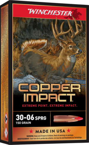 WINCHESTER COPPER IMPACT 3006SPFLD 150G LF 20RD BX 200RD CASE