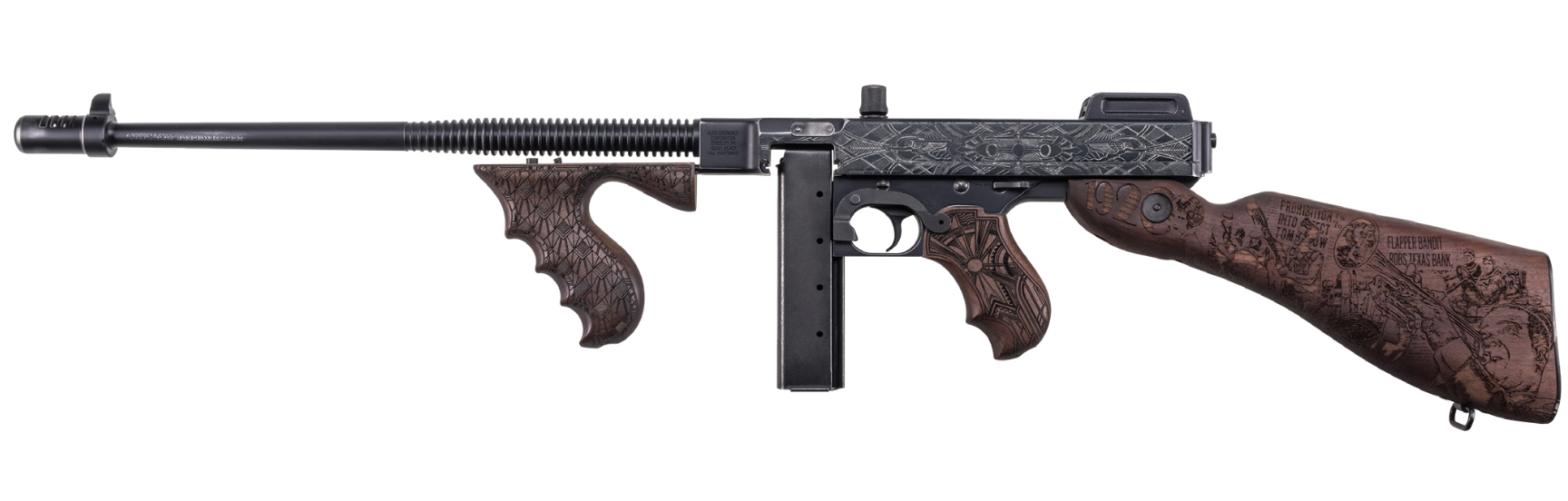 THOMPS ROARING 20'S 1927A1 45ACP RFL 50RD DRUM AND 20RD STICK