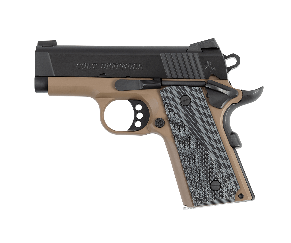 COLT 1911 DEFENDER 45ACP 3" 7RD+1 FDE