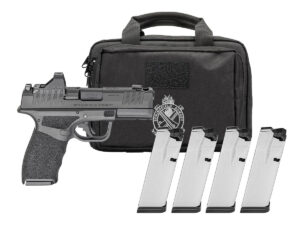 SPRINGFIELD ARMORY HELLCAT PRO COMP 9MM PISTOL U DOT GEAR PAC VIRIDIAN RFX11,BAG,4 MAGS CALI COMP
