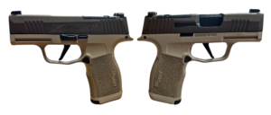 SIG SAUER P365X TWO TONE TAN 9MM PSTL 3.1