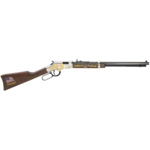 HENRY H4 MILITARY SERVICE TRIBUTE 2ND EDITION RIFLE .22 S/L/LR 16 LR / 18 L / 23 S 20
