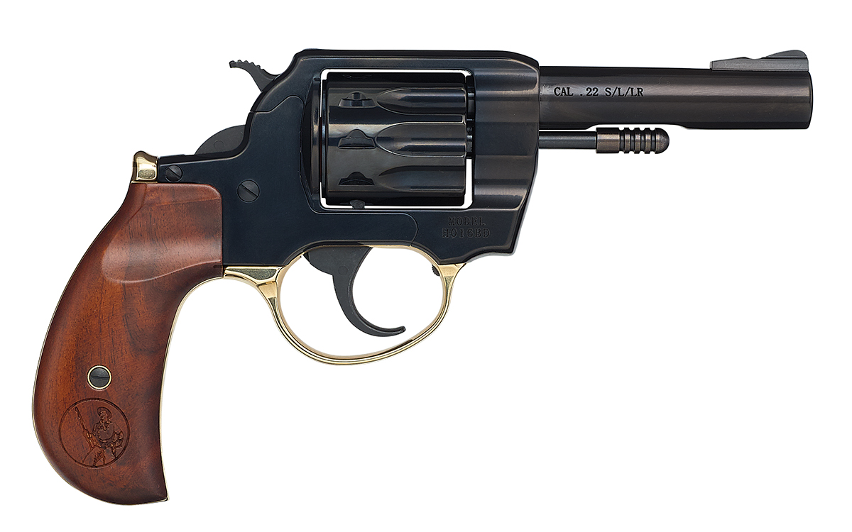 HENRY H16 GOLDEN BOY REVOLVER .22 S/L/LR (BIRDSHEAD GRIP) 10 RDS 4"
