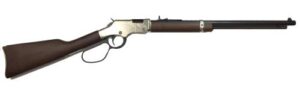 HENRY H4 GOLDEN BOY SILVER RIFLE .22 S/L/LR LARGE LOOP 16 LR / 18 L / 23 S 20