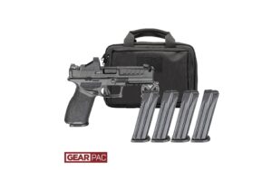 SPRINGFIELD ARMORY ECHELON 4.5F COMP L.C. FS 9MM PISTOL U DOT GEAR PAC VIRIDIAN RFX11,BAG,4-10RDMAGS
