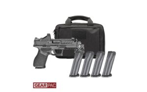 SPRINGFIELD ARMORY HELLCAT PRO COMP 15RD 9MM PISTOL U DOT GEAR PAC VIRIDIAN RFX11,BAG,4 MAGS