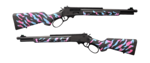 SMITH & WESSON 1854 STEALTH HUNTER MIAMI TIGER 44MAG LEVER ACTION 16.3