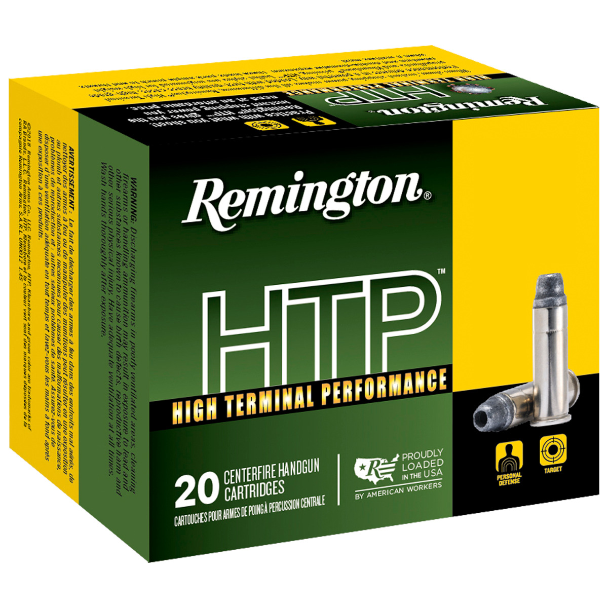 REM 38SP+P 110GR HTP SJHP 20RD