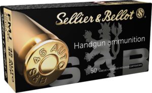 S&B 45AP 230GR FMJ 50RD